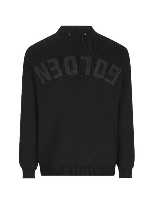 Golden GooseFelpa girocollo con logo ricamato Golden Goose | GMP00841.P001972.90100BLACK